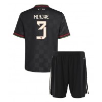 Stroje piłkarskie Bayern Munich Kim Min-jae #3 Koszulka Trzeciej dla dzieci 2025-26 Krótki Rękaw (+ szorty)